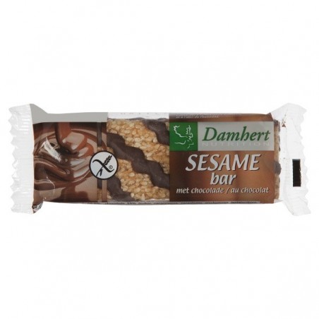 Damhert Traditional Barre sésame au chocolat 50G