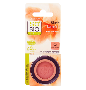 So'bio Etic Blush Fard à Joues Bio Lumière Corail 02