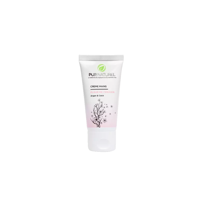 PUR NATUREL crème mains fleur de cerisier 50ml