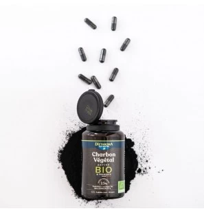 DIETAROMA charbon végétal activé BIO boite 120 gélules