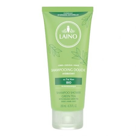 Laino Shampooing Douche 3 en 1 Thé Vert – 200 Ml