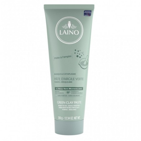 Laino pâte d'argile verte tube 350g