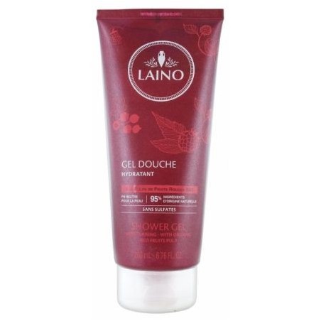 Laino Gel Douche Au Puple De Fruits Rouge 200ml