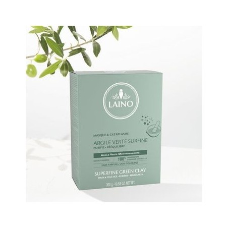 Laino Argile Verte Surfine Purifiée 300g