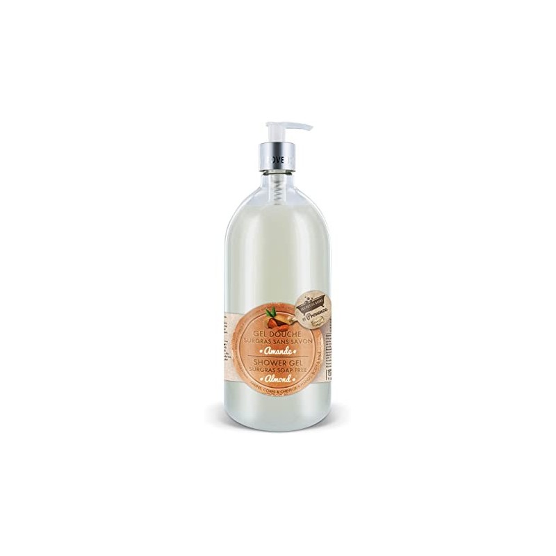 LES PETITS BAINS DE PROVENCE AMANDES gel douche 1L