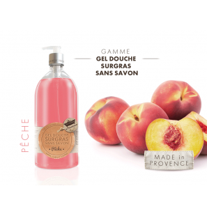 LES PETITS BAINS DE PROVENCE SURGRAS PÊCHE gel douche 1L