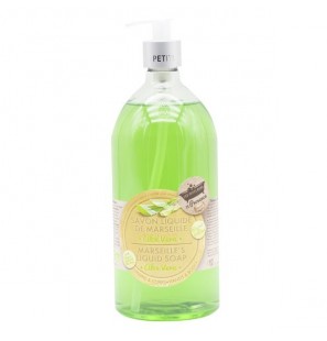 Les Petits Bains de Provence Savon liquide de Marseille Aloe verra  1L