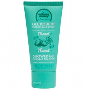 LES PETITS BAINS DE PROVENCE Gel douche surgras sans savon monoi 50 ml