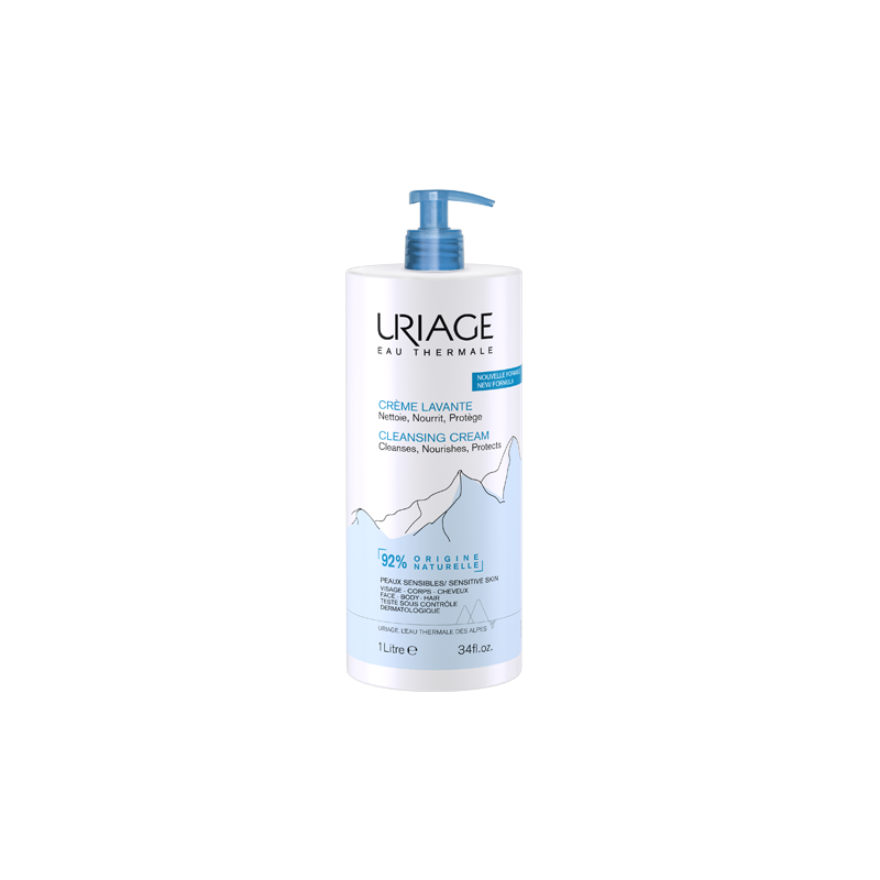 URIAGE EAU THERMALE crème lavante 1L