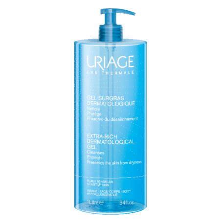 URIAGE EAU THERMALE gel surgras liquide dermatologique | 1L