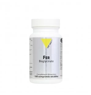VIT'ALL+ Fer Bisglycinate 27mg | 100 comprimés