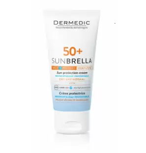 DERMEDIC SUNBRELLA crème solaire peaux sèches et normales spf 50+ | 50 ml