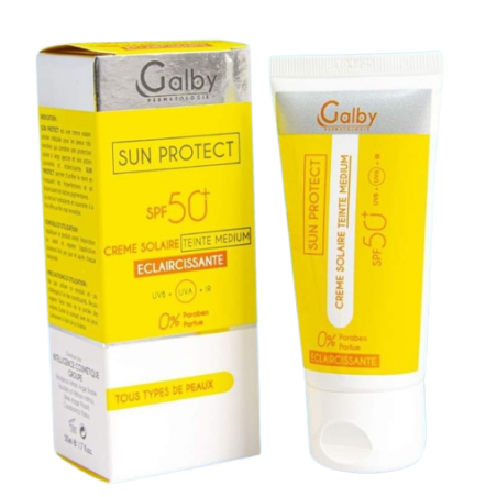 Galby Sun Protect écran solaire Teinté Medium spf 50+ (50ml)