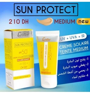 Galby Sun Protect écran solaire Teinté Medium spf 50+ (50ml)