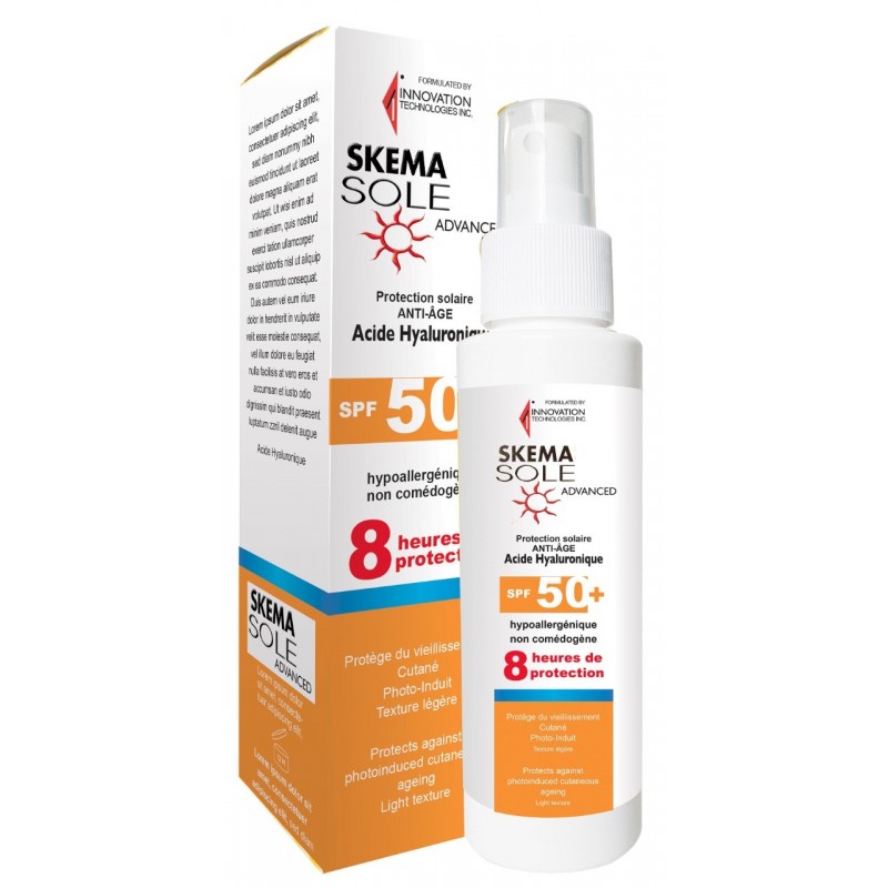 SKEMA SOLE ADVANCED écran anti âge Invisible spf 50+ (100 ml)