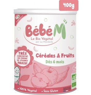 BEBE M FRUITS céréales | 400 G