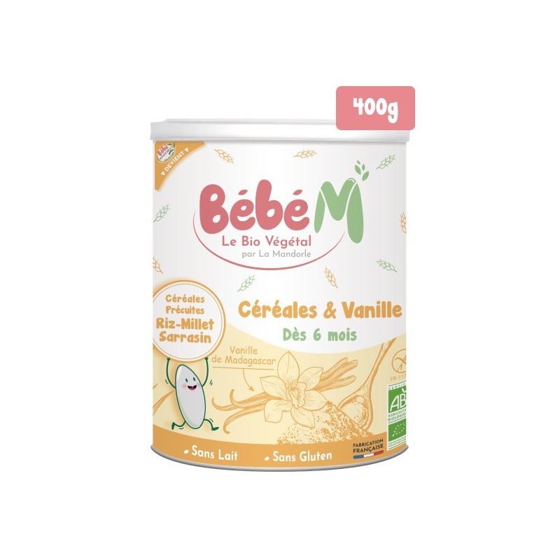 BEBE M VANILLE céréales | 400 G