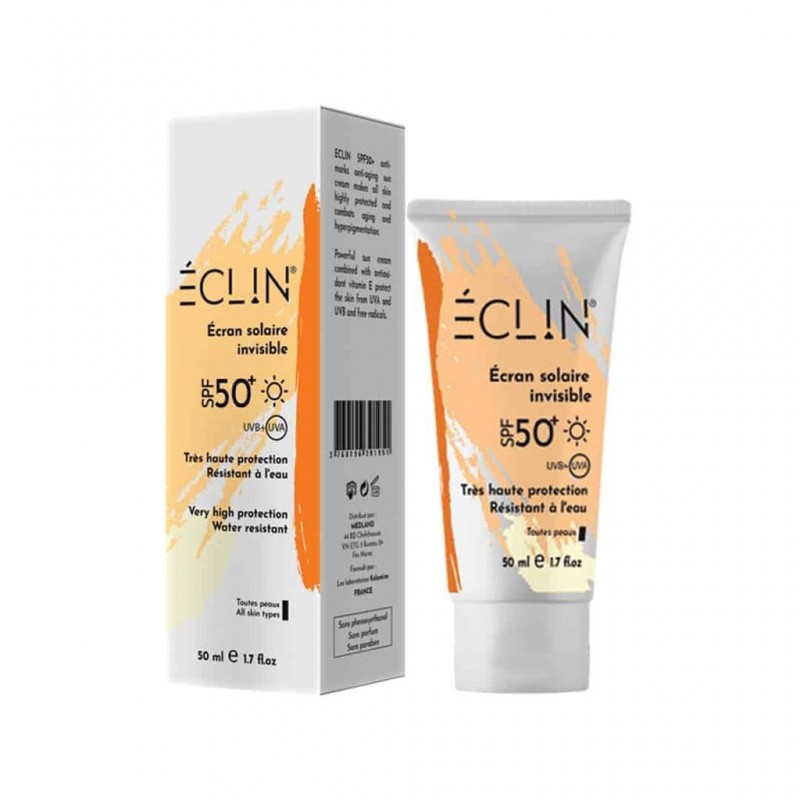 ECLIN crème solaire invisible spf 50+ | 50 ml