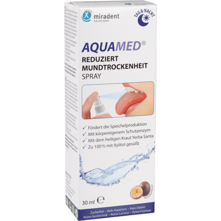 MIRADENT AQUAMED spray Bouche Sèche 30 ml