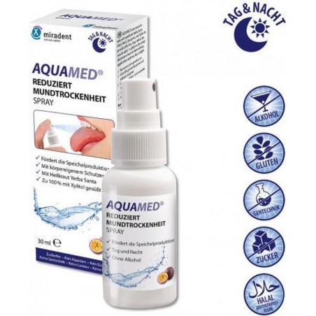 MIRADENT AQUAMED spray Bouche Sèche 30 ml