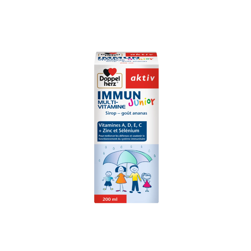 DOPPEL HERZ IMMUNO multivitamines Junior sp | 200 ml