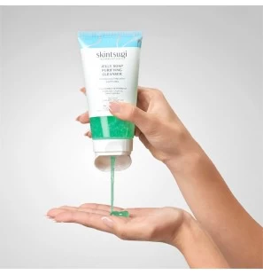 SKINTSUGI gel mousse nettoyant purifiant 150 ml