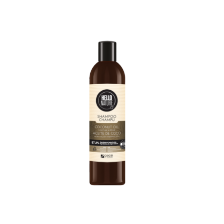 HELLO NATURE Coconut Oil shampooing | 300 ml