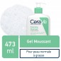 CeraVe Gel Moussant Nettoyant Peau Normale à Grasse | 473ml CeraVe Gel Moussant Nettoyant Peau Normale à Grasse | 473ml