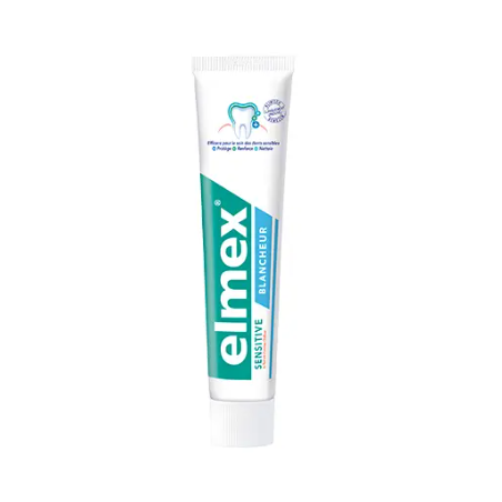 ELMEX dentifrice Sensitive Blancheur 75 ml