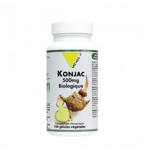 VIT'ALL+ Konjac Bio 500mg boite 100 gélules végétales