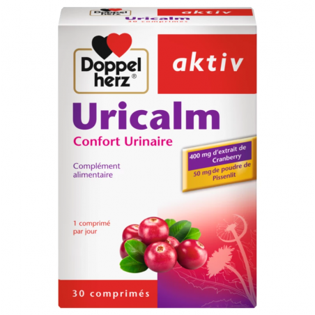 DOPPEL HERZ AKTIV Uricalm | 30 comprimés