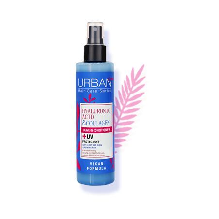 URBAN CARE après-shampoing sans rinçage à l'acide hyaluronique et au collagène 200 ML