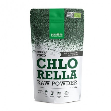 PURASANA Poudre de Chlorella 200G