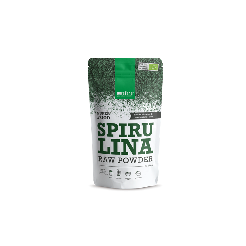 PURASANA Poudre de Spiruline 200G