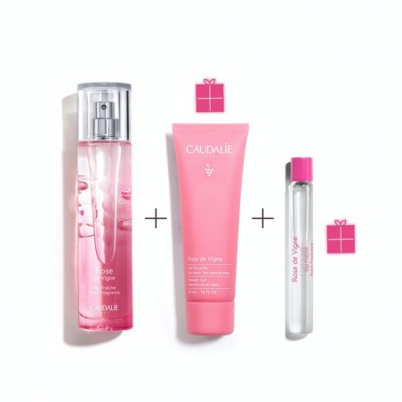 CAUDALIE Coffret Trio Parfumé Rose de Vignes