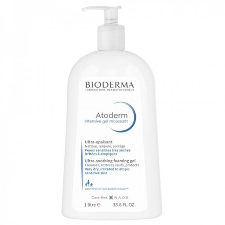BIODERMA ATODERM intensive gel moussant nettoyant | 1L