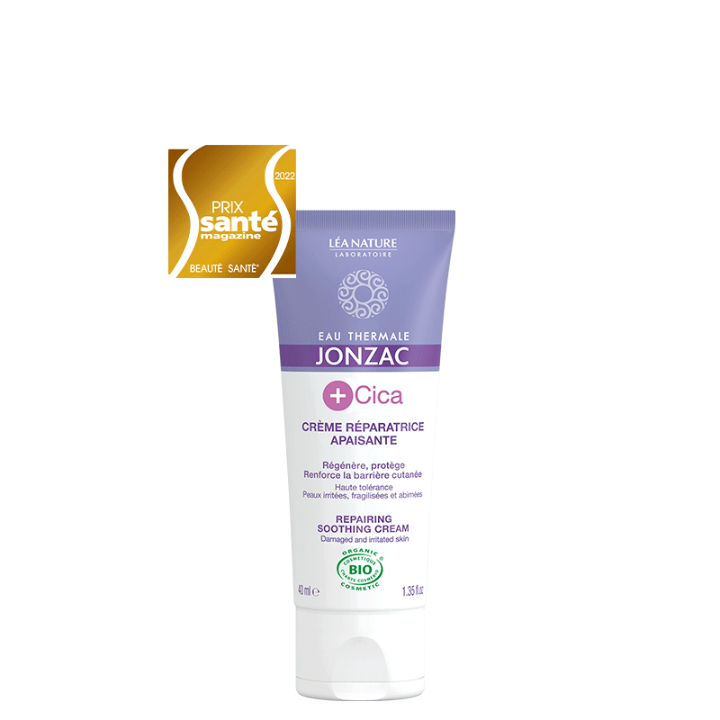 JONZAC +CICA crème réparatrice apaisante BIO 40 ml