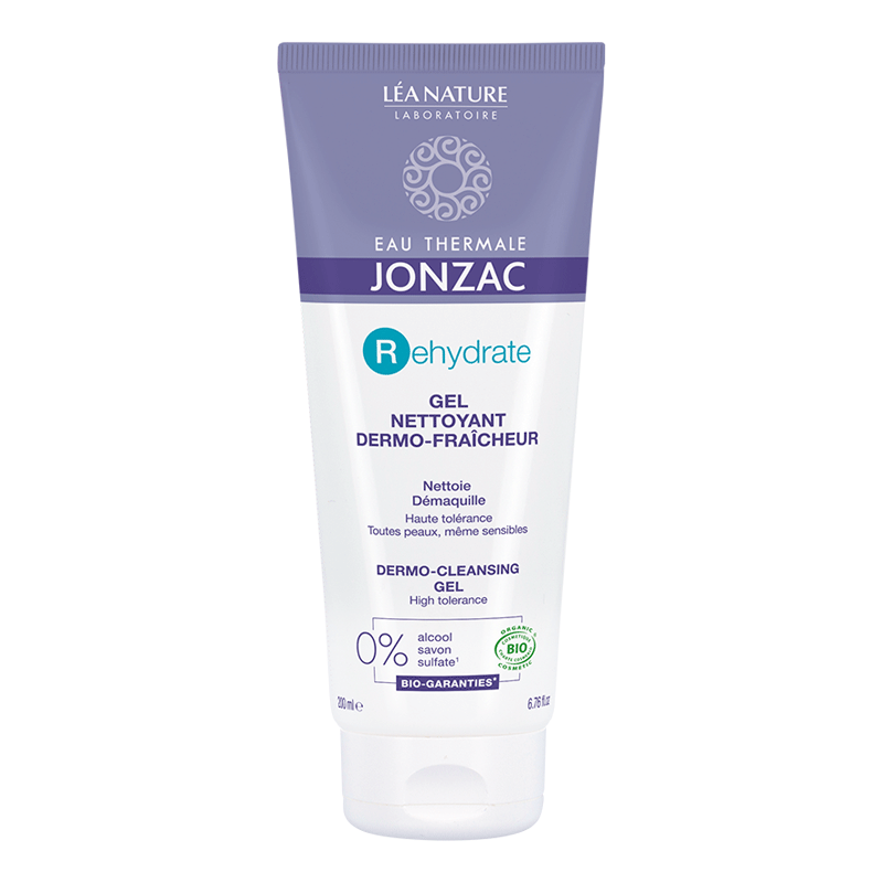 JONZAC REHYDRATE gel dermo-nettoyant BIO 200 ml