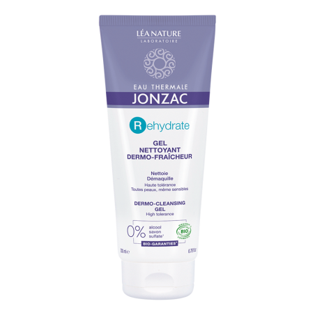 JONZAC REHYDRATE gel dermo-nettoyant BIO 200 ml