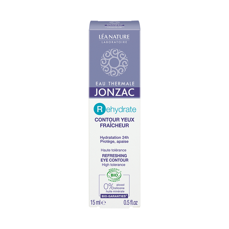 JONZAC REHYDRATE contour yeux fraîcheur BIO 15 ml