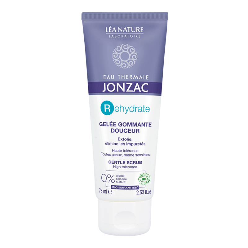 JONZAC REHYDRATE gelée gommante douceur BIO 75 ml