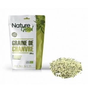 NATURE HOOD graines de chanvre BIO 200G