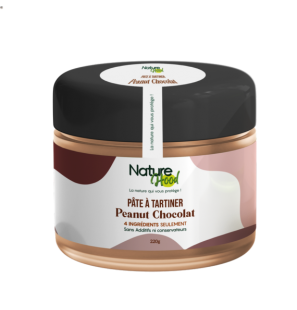 NATURE HOOD Pâte à tartiner Peanut Chocolat 220gr