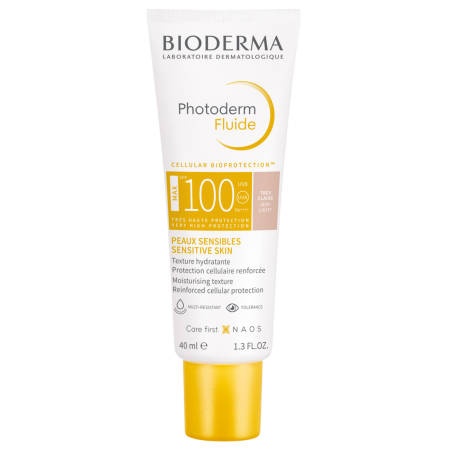 BIODERMA PHOTODERM FLUIDE MAX TRES CLAIRE SPF100 40ML