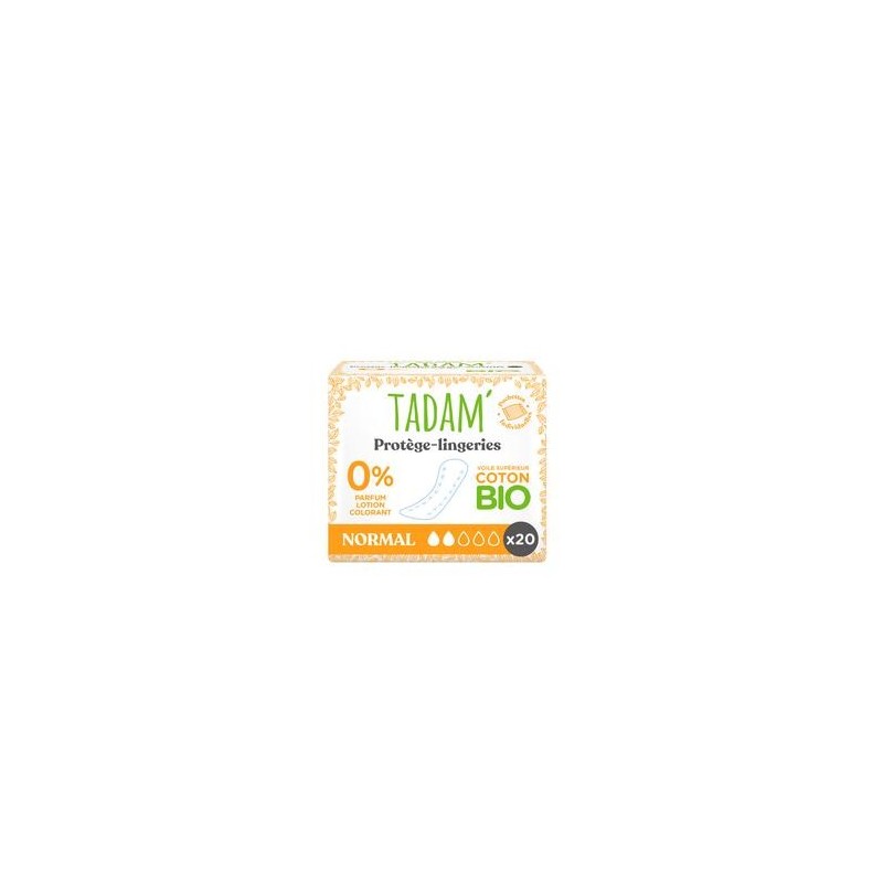 TADAM Protège-Slip Bio Normal boite 20U