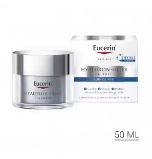 EUCERIN HYALURON FILLER 3x EFFECT Soin de Nuit | 50 ml