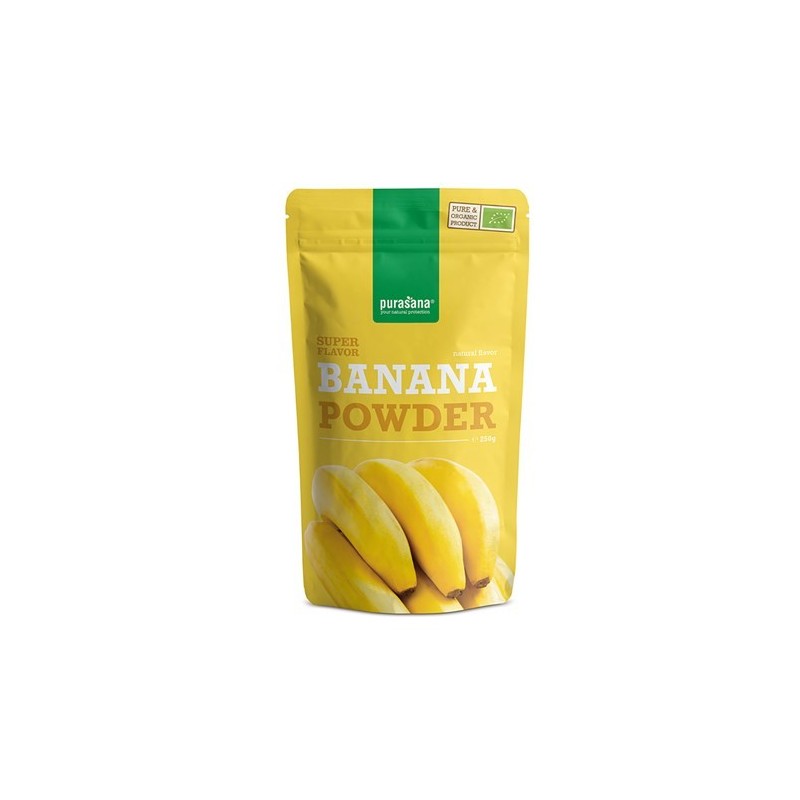 PURASANA Poudre de banane 250G