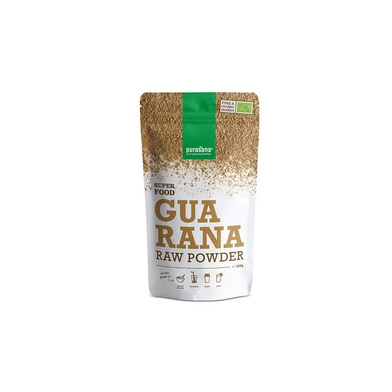 PURASANA Poudre de Guarana 100G