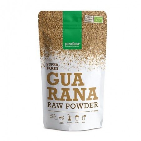 PURASANA Poudre de Guarana 100G