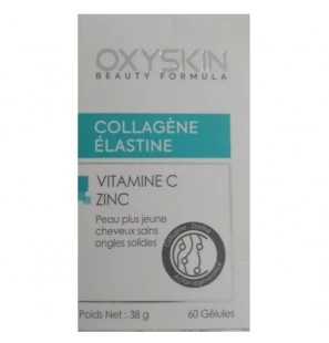 OXYSKIN Collagène + Elastine boite 60 gélules